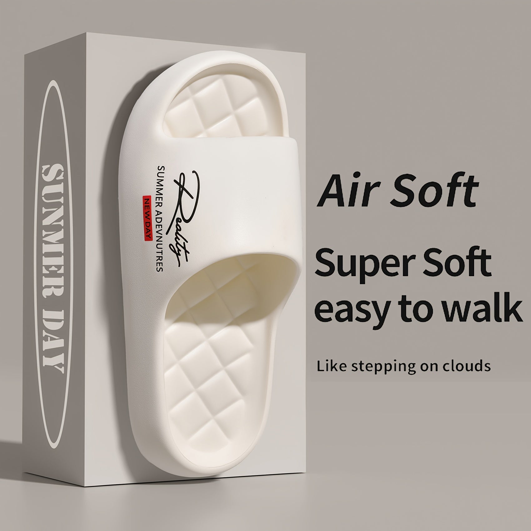 Unisex Comfortable EVA Slides | All-season, Casual Style, Suitable for Home, Beach, and Outdoor Use, 2025 Summer Trend - ayq