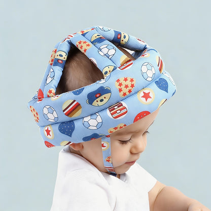 Adjustable Infant Baby Hat with Cute Cartoon Floral Print