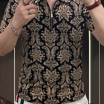 Men's Short Sleeve Shirt, Short Sleeve T-Shirt, Men's Summer Top, Men's Clothing - ayq