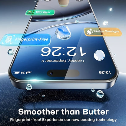 Tempered Glass Screen Protectors & Phone Case for iPhone Models