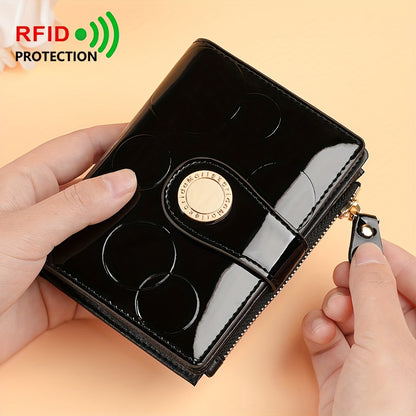 Anti-theft Credit Card and Coin Purse, 2025 Model, Women's Gift, Two-layer Cowhide Purse