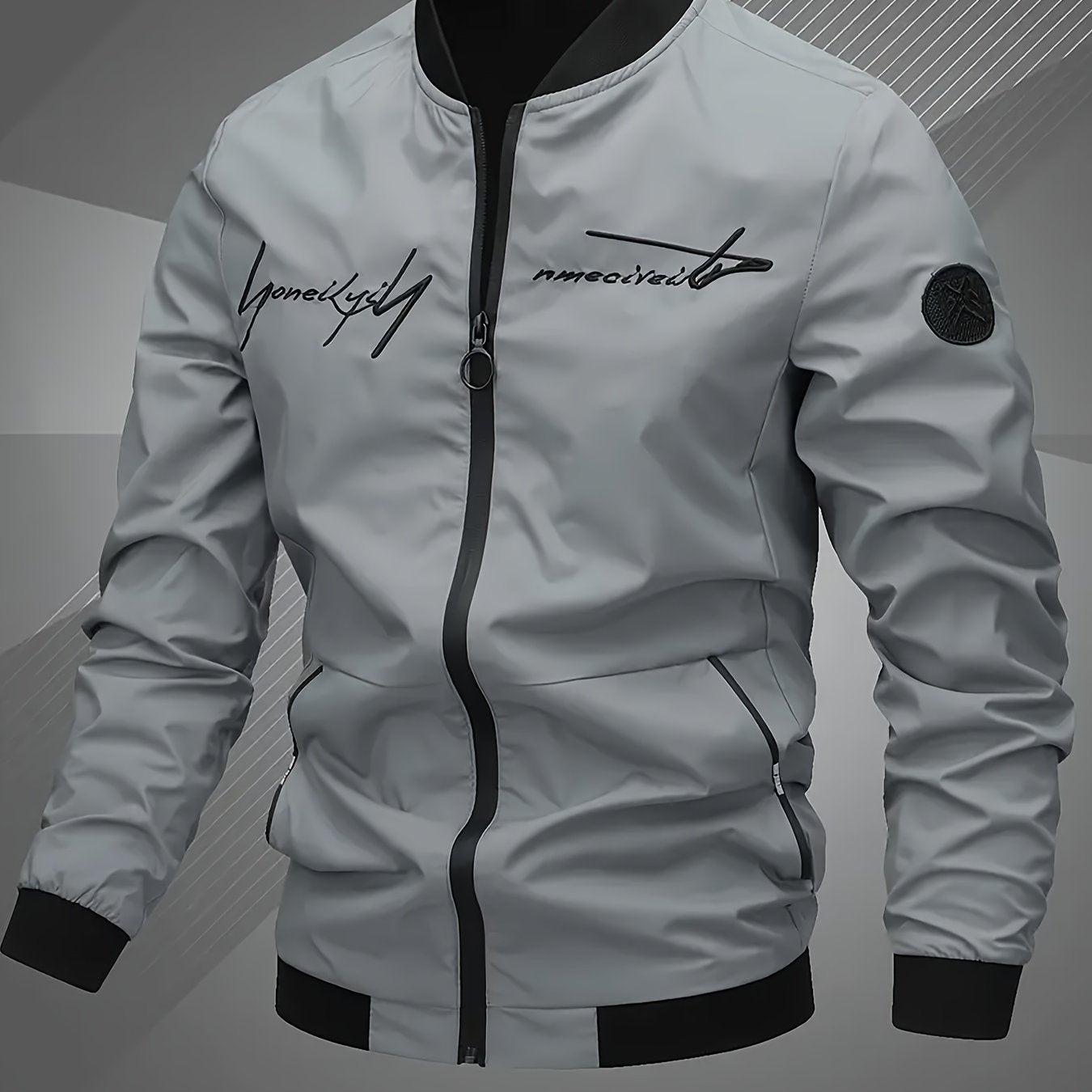 Autumn and Winter Jacket Men's Baseball Suit Jacket