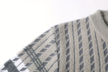 Տղամարդկանց նորաձև հաստ գործվածքով սվիտեր աշնան և ձմռան համար, նոր առօրյա սվիտեր՝ ջերմության համար