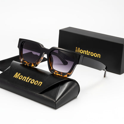 Vintage Square Frame Minimalist Polycarbonate Glasses
