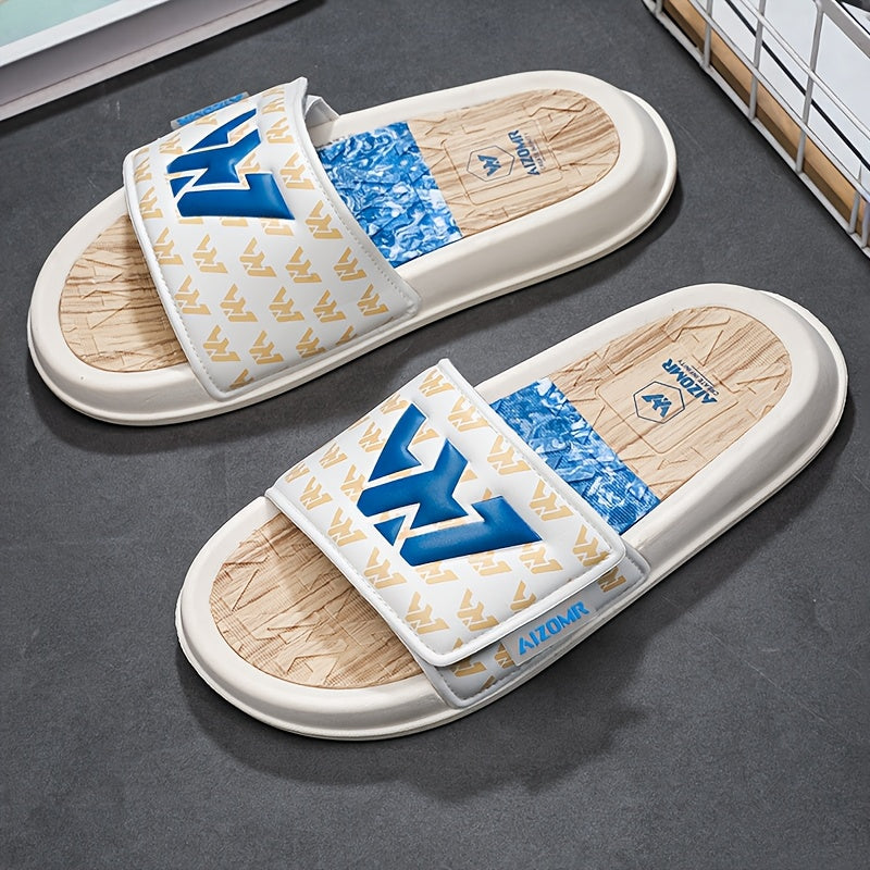 Men's Trendy Non-Slip Outdoor Slippers with Soft EVA Sole