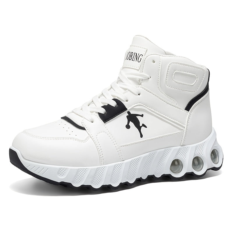 Men's All-Season Mid-Top Outdoor Running Shoes with EVA Cushioning