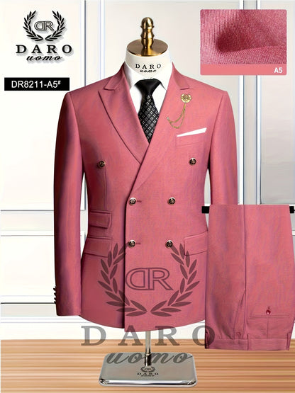 Men's Casual Polyester Business Suit with Pants