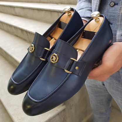 Men's Summer Casual British Style Slip-On Office Shoes