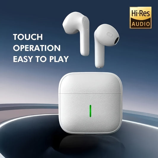 2025 թվականի նոր JS59 True Wireless In-Ear ականջակալներ, ձայնային զանգ, հպման կառավարում, USB-C լիցքավորում, TWS խաղային ականջակալ, անլար կապ, ձայնի ձայնի կառավարում, անիմե թեմա, խաղի գերազանց ձայնի որակ, առանց Jack, վերալիցքավորվող