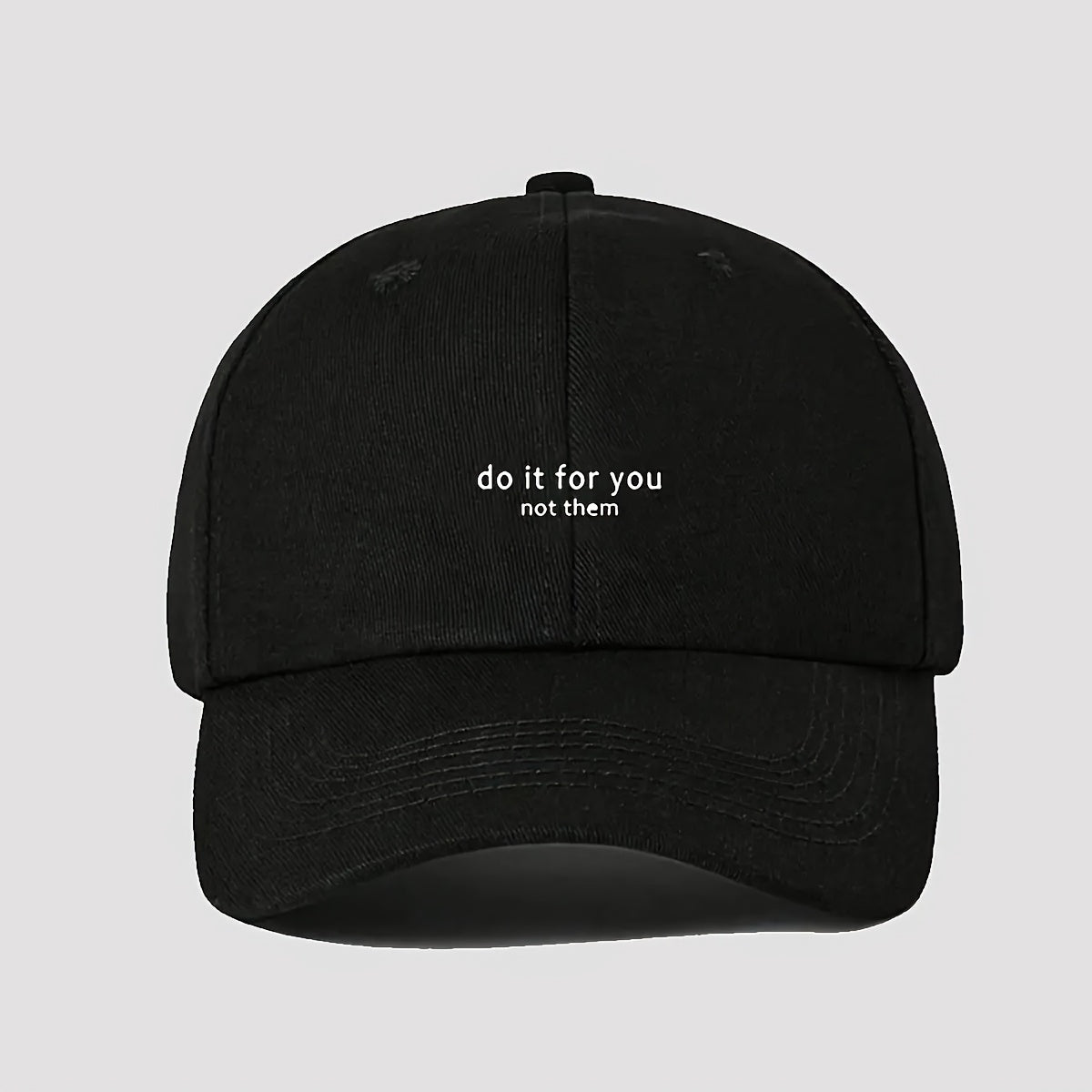 Unisex Breathable Polyester Baseball Cap for All Seasons