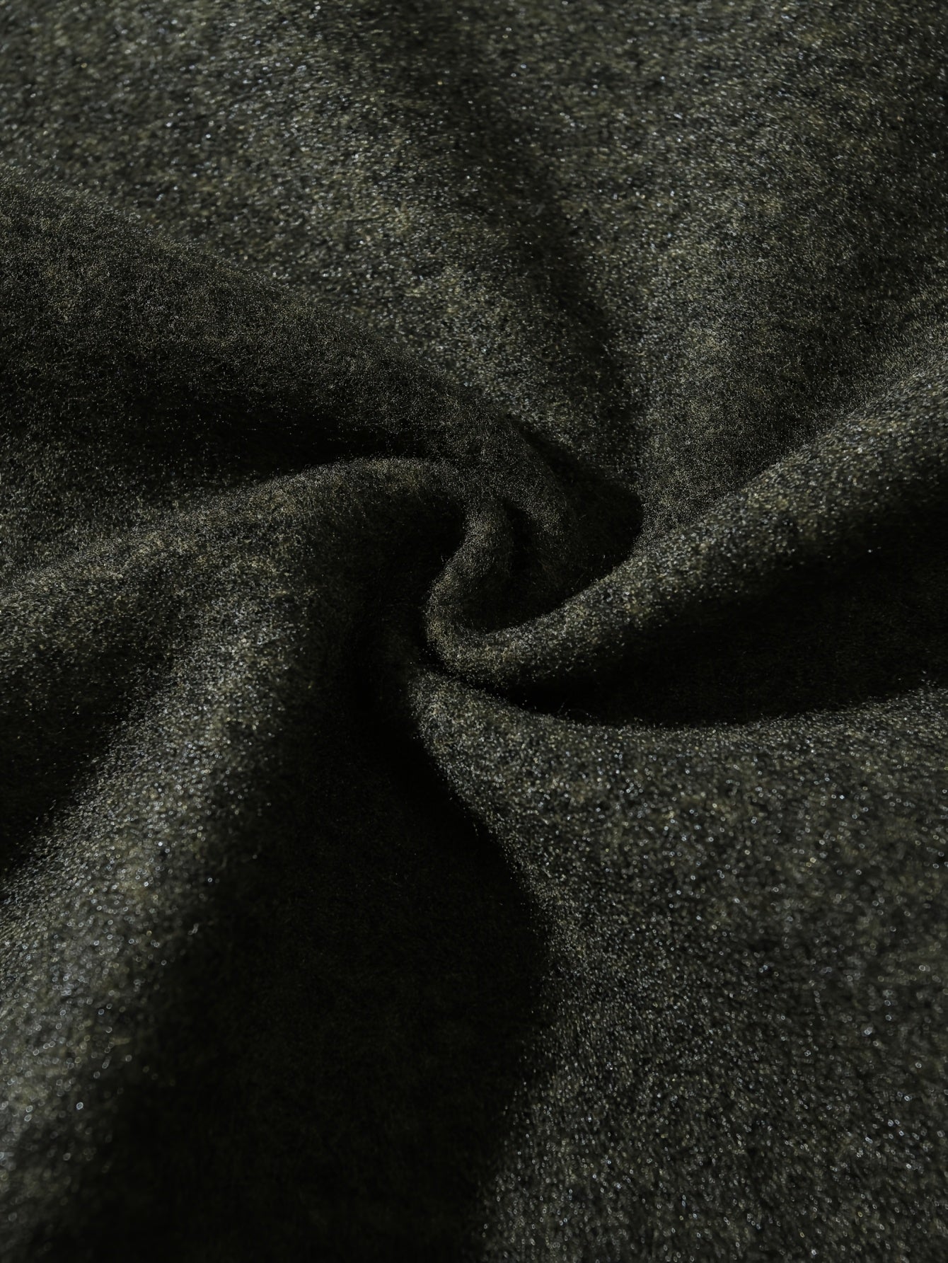 Men's Sporty Full-Zip Stand Collar Sweatshirt - Long Sleeve Casual Pullover with Neon Green Accents, Solid Color Non-Stretch Fabric, Regular Fit for Fall Winter