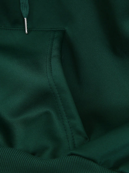 Women'S Plush Fleece-Lined Hooded Sweatshirt with Bear Print & Zipper Closure - Cozy Winter Warmth, / Color Block Design, Soft Fleece Fabric, Casual Pullover for Fall & Winter, Autumn Winter Apparel | Hooded Sweatshirt | Zipp