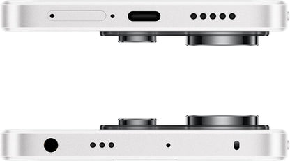 Xiaomi Poco X6 5G + 4G LTE Global Unlocked (256GB + 12GB) GSM 6.67" 64MP Triple Camera (Tmobile Mint Tello Global) + (Car Fast Car Dual Charger Bundle) (White Global ROM)