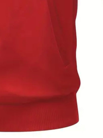 Men's Navy Blue Full-Zip Casual Jacket with Golden Happy New Year Print & Golden Glitter Lettering - Full-Zip Closure, Machine Washable, Regular Fit Winter Coat for Parties, Casual Attire & New Year's Eve Outfits - Stylish Ou