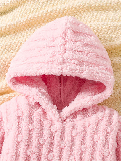 2 հատ աղջիկների տաք, փափուկ, գլխարկով բաճկոն + տաբատ, աշնանային և ձմեռային ոճի աղջիկների հարմարավետ, բրդյա սվիտեր տաք տաբատով, գեղեցիկ, նորաձև, փողոցային, ուղղահայաց, կետերով, քամուց պաշտպանող հավաքածու, հարմարավետ, փափուկ, 4-5-6-7-8 տարեկանների համար։