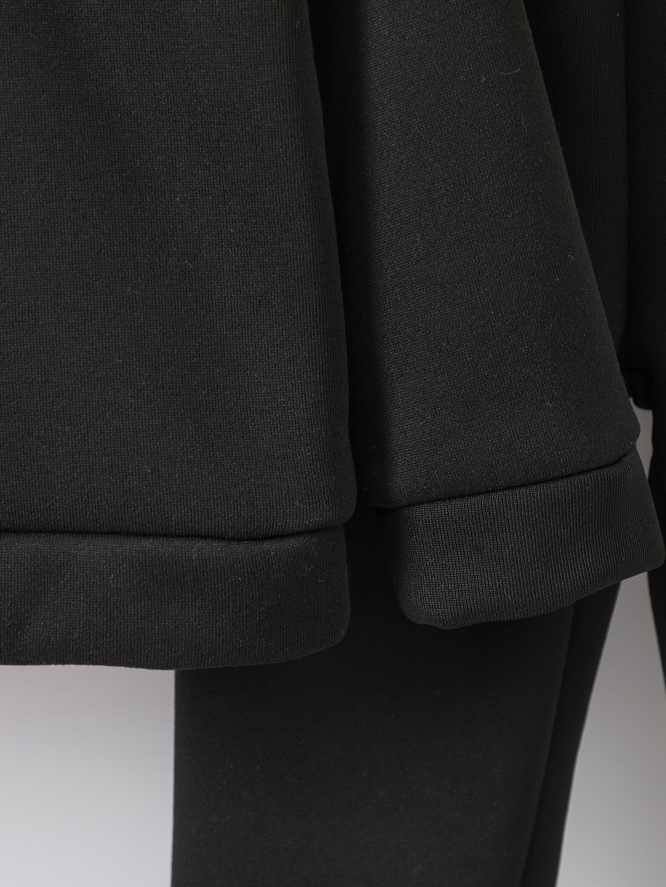 Աշուն/Ձմեռ ժպիտով դեմքով կատվիկի գրաֆիկական նախշերով տաք բրդյա գլխարկով սվիտեր և սպորտային տաբատ աղջիկների համար, զբոսանքի համար