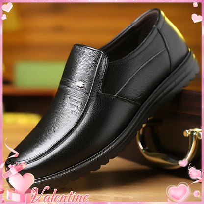 Men's Casual & Business Low-Top Dress Shoes in Black