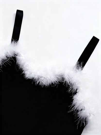 2025 թվականի նոր Սուրբ Ծննդյան երեկույթի, հավաքույթի, ամսաթվի և փափկության զգեստների հավաքածու՝ քաղցր, սեքսուալ կանացի կիսաշրջազգեստով