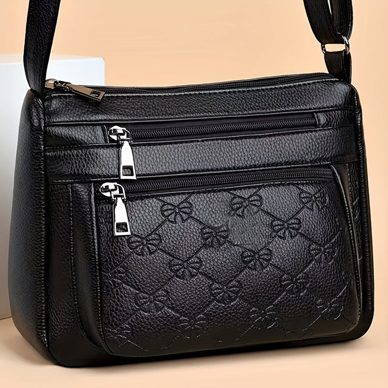 Unisex չեզոք քիվիլացված քառակուսի խաչաձև պայուսակ, թեթև պատահական սպորտային ճամփորդական փոքրիկ պայուսակ տղամարդկանց և կանանց համար: