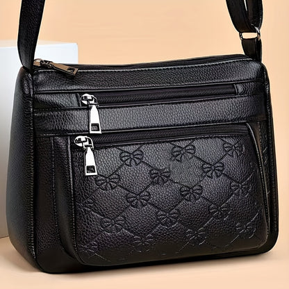 Unisex չեզոք քիվիլացված քառակուսի խաչաձև պայուսակ, թեթև պատահական սպորտային ճամփորդական փոքրիկ պայուսակ տղամարդկանց և կանանց համար:
