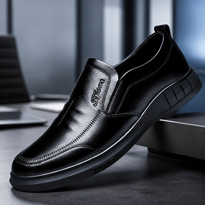 Men's Casual Business Slip-On Shoes, Lightweight & Comfortable