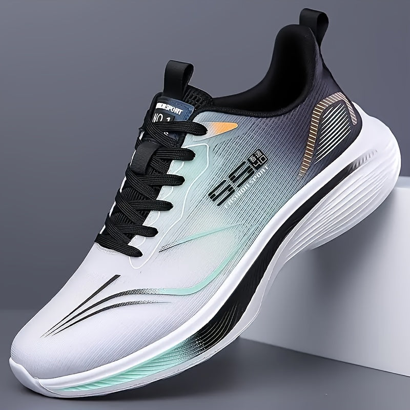 Men'S Breathable Mesh Casual Sports Shoes for Spring And Summer, Soft-Soled Non-Slip Shock-Absorbing Running Shoes for Students - Oversized Tennis Casual Walking Fitness Hiking Shoes - The Perfect Athletic Footwear for Outdoo - ayq