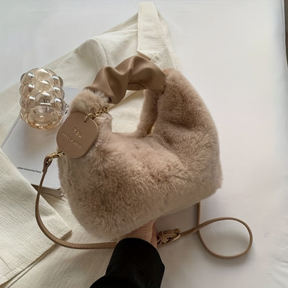 Կանացի ձեռքի պայուսակ, նորաձև և բազմակողմանի փափուկ պայուսակ աշնանային և ձմեռային հագուստի համար, հարմար է ամենօրյա ճանապարհորդությունների համար, կատարյալ ծննդյան նվեր կանանց համար