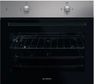 Ներկառուցվող ջեռոց KUMTEL B66-S2 INOX — 54 լ, Inox