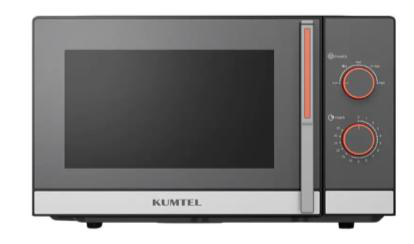 Միկրոալիքային վառարան KUMTEL HMB23-03 — 23 լ, 800 Վտ