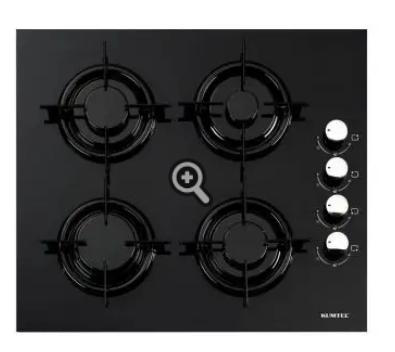 Գազային սալօջախ KUMTEL KO-40TAHDF Black — 4 այրիչ
