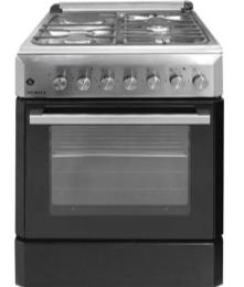 Համակցված գազօջախ KUMTEL LF60-SF31F inox-black — 3+1, էլեկտրական ջեռոց