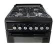 Գազօջախ էլեկտրական ջեռոցով KUMTEL LF60-SF40F BLACK — սև